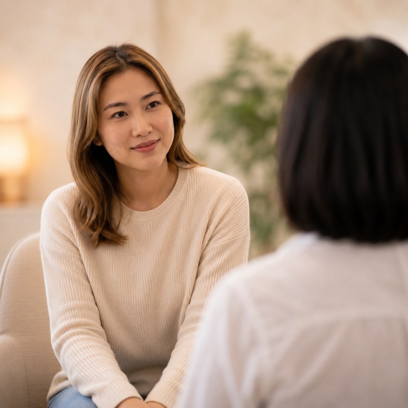 A personalised psychotherapy session
